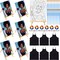 48 Pcs Pre Drawn Canvas Painting Set Sip and Paint Kit (multicolor) 9.84 x 7.87 x 0.99 inches